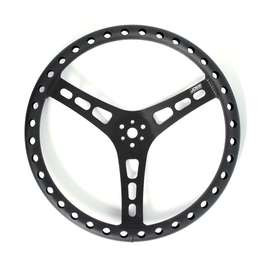 JOES RACING PRODUCTS15in LW Steering Wheel Alum Dished Black
