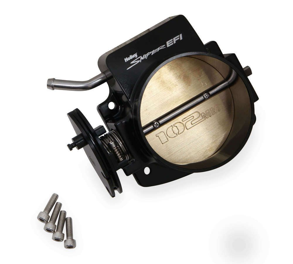 HOLLEY102mm Sniper EFI Throttle Body Black