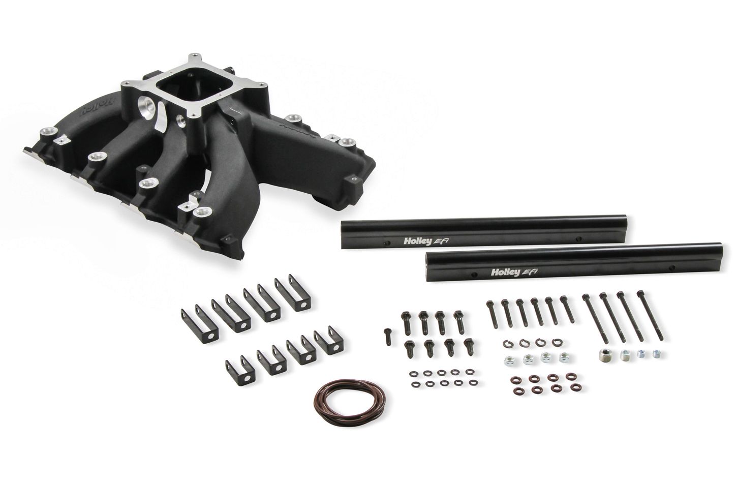 HOLLEYEFI Intake Manifold GM LS3 Single Plane Black