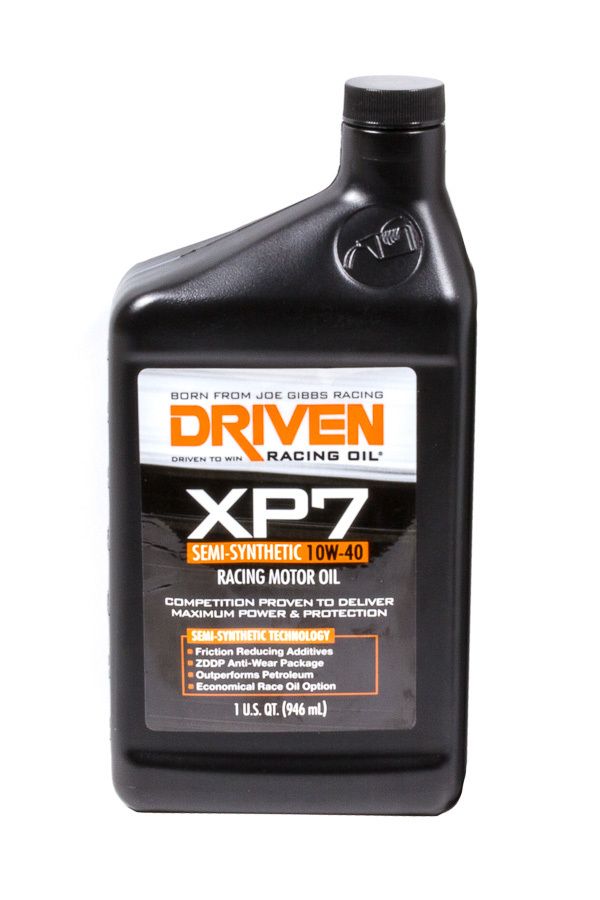 DRIVEN RACING OILXP7 10w40 Synthetic Oil 1 Qt Bottle