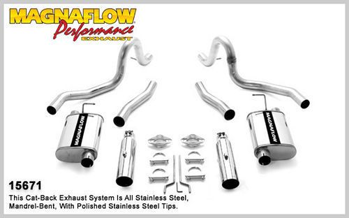 MAGNAFLOW PERF EXHAUST99-04 Mustang GT 4.6L Cat Back Kit