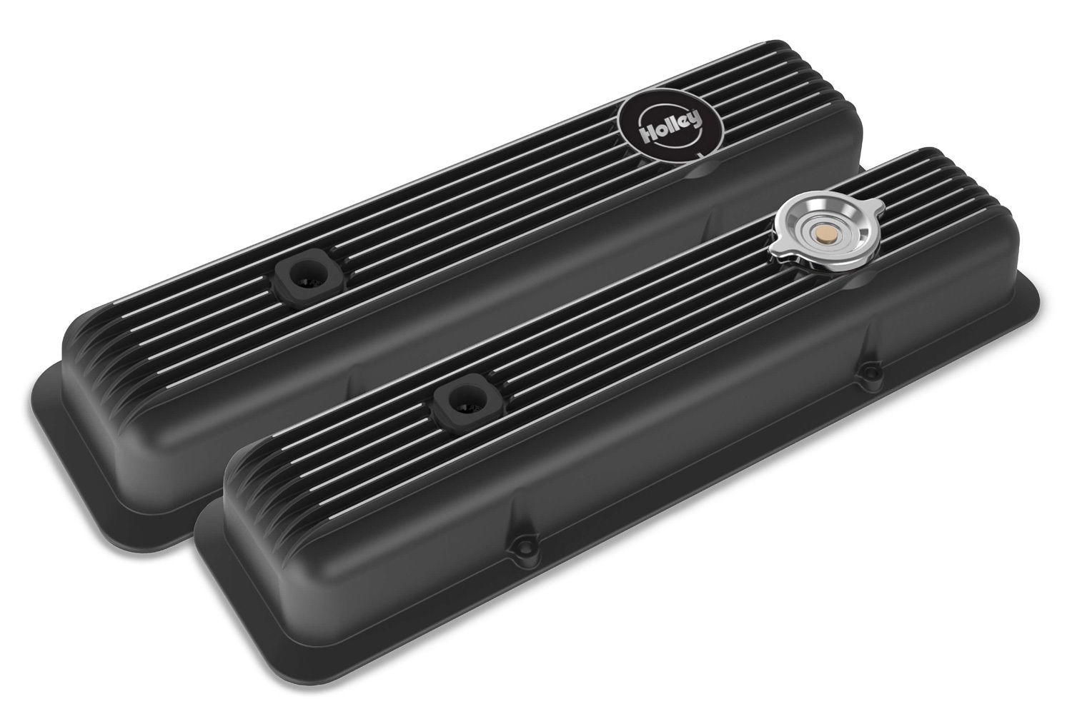 HOLLEYSBC Muscle Series Valve Covers (pair)