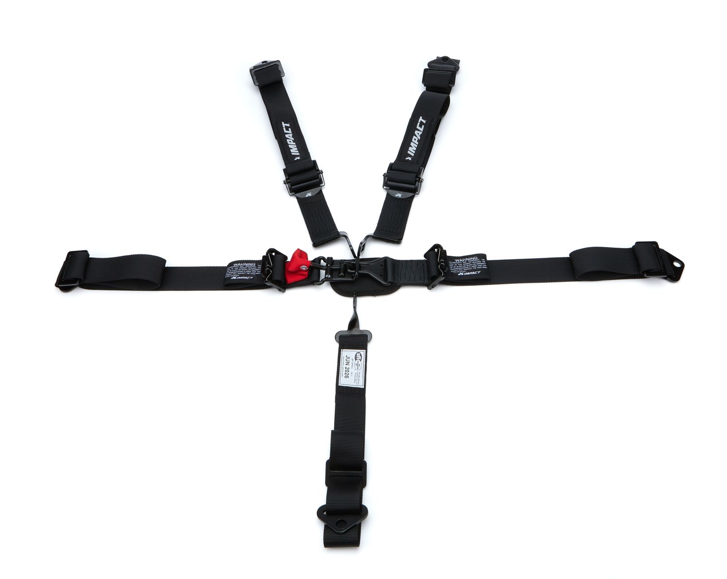 IMPACT RACINGRestraint 5-PT L/L 2in P/D Both Lap Ind Shldr