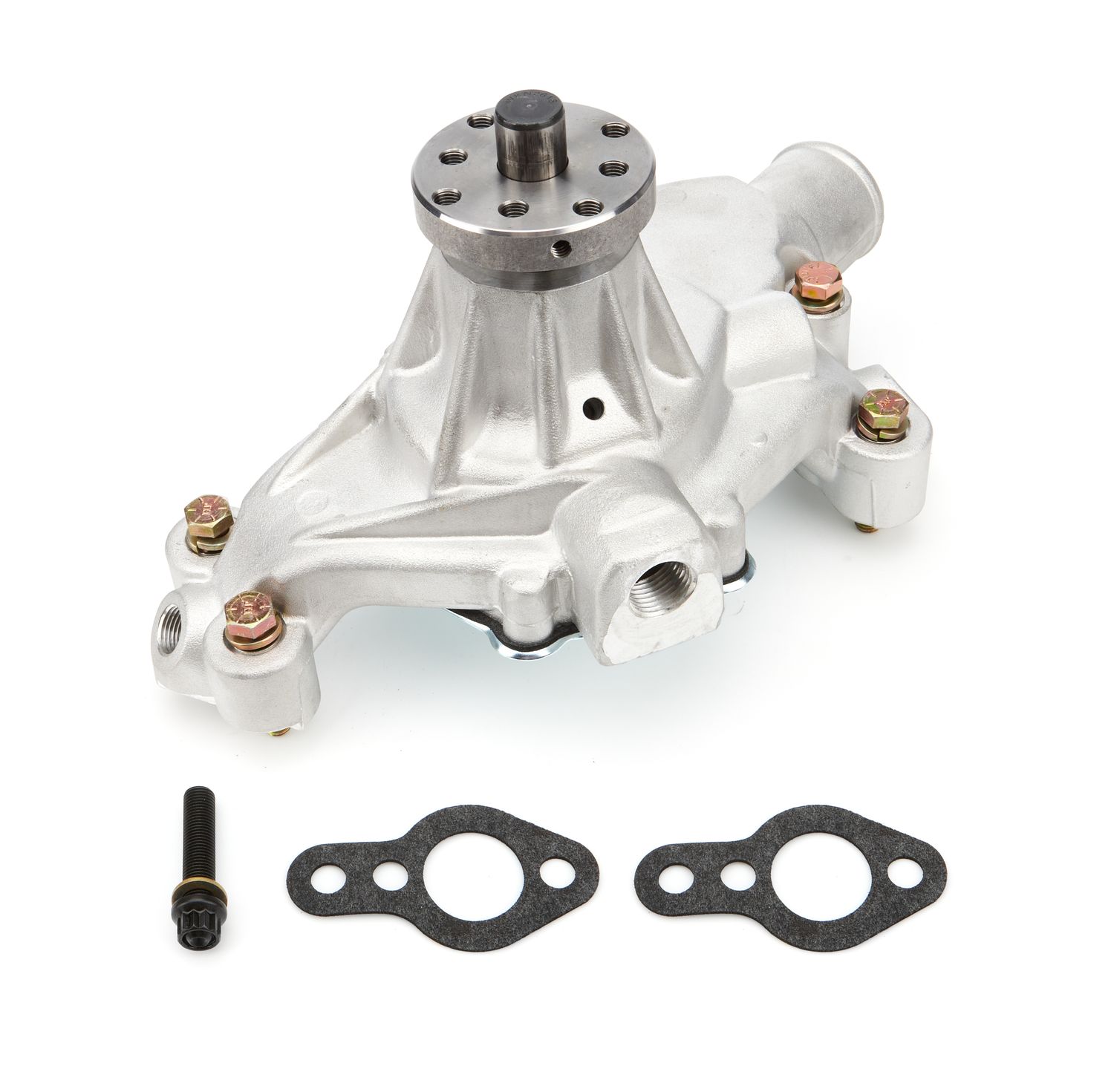 JONES RACING PRODUCTSWater Pump SBC w. 3/8 Aux. Ports & Cam Stop