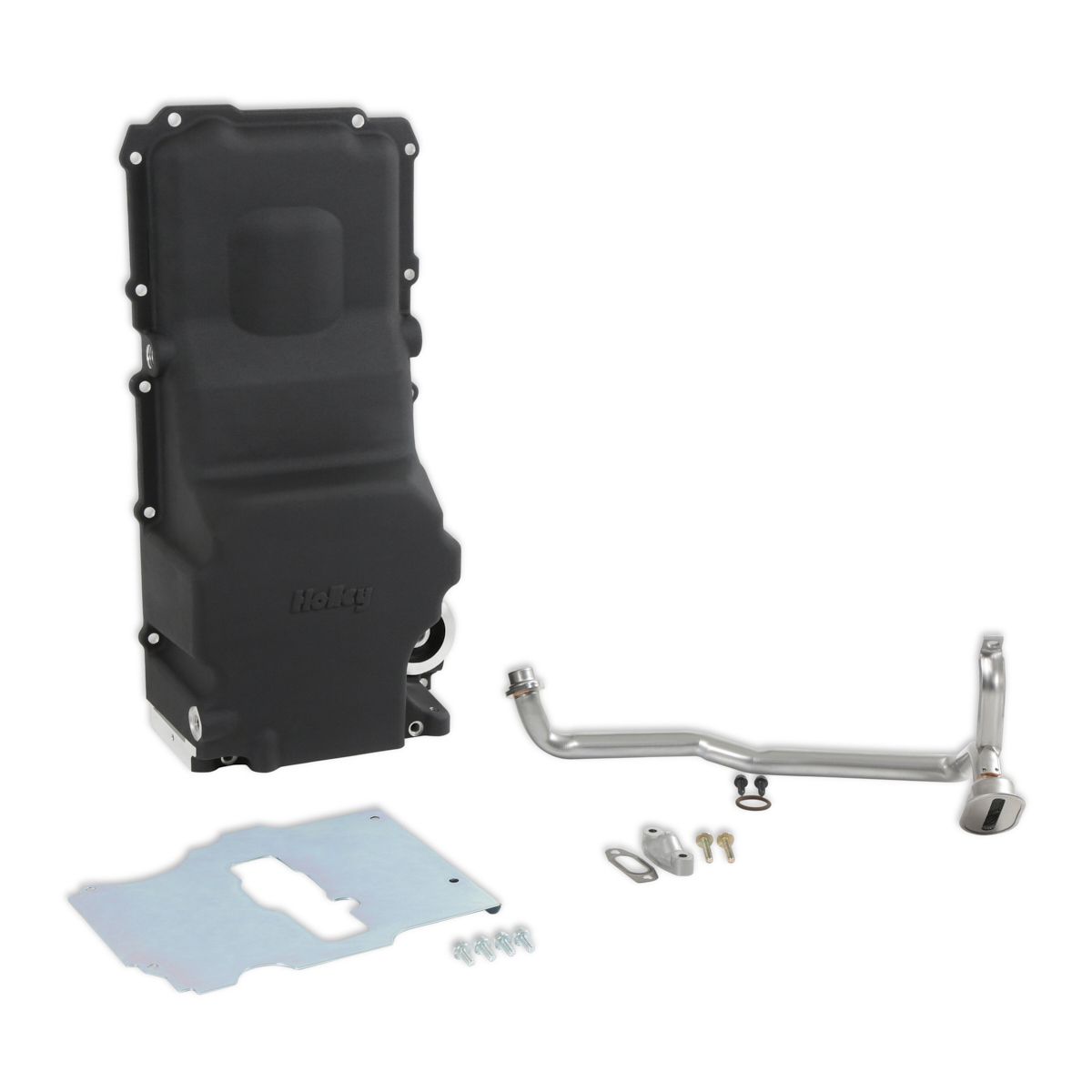 HOLLEYRetro Fit Oil Pan GM LS Engine Swap - Black