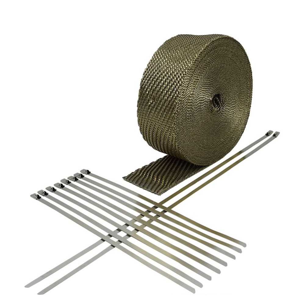 HEATSHIELD PRODUCTSLava Exhaust Wrap Kit 2 in x 50 feet