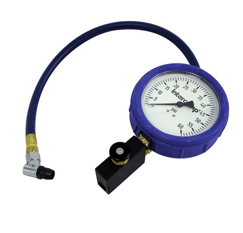 INTERCOMPAir Pressure Gauge Fill Bleed & Read 4in