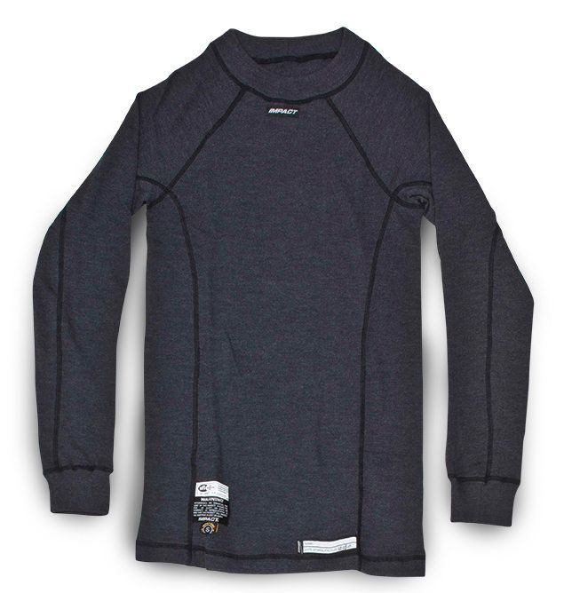 IMPACT RACINGUNDERWEAR LONGSLEEVE TOP NOMEX SMALL BLACK