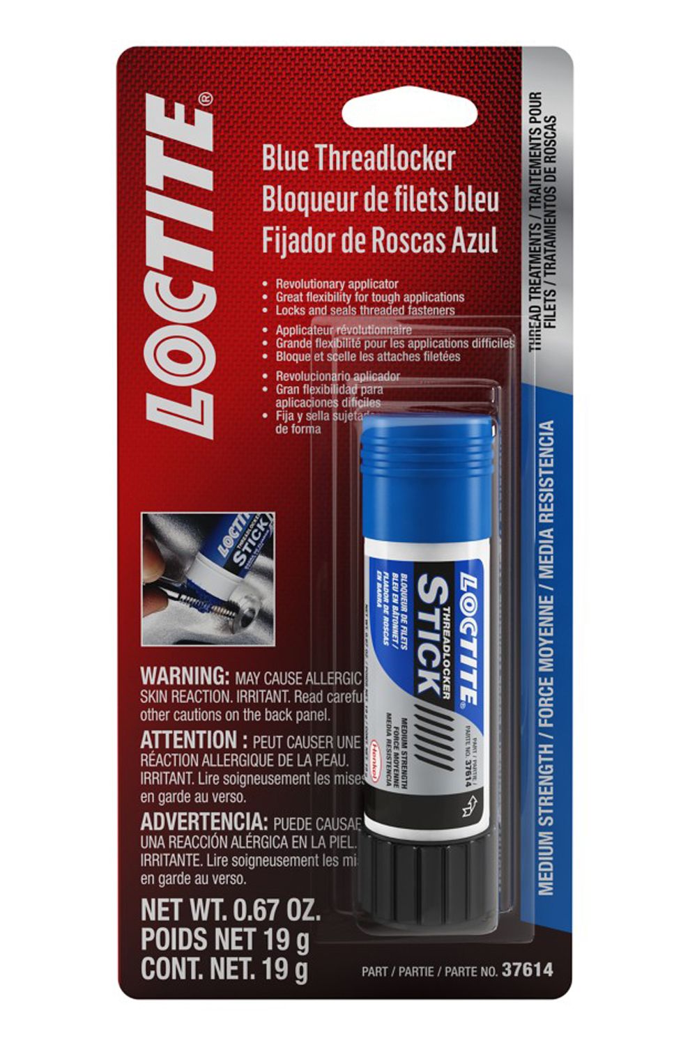 LOCTITEThreadlocker Blue Stick 19g/.67oz