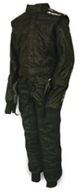 IMPACT RACING Suit D/L Mini Racer 1 pc Large Black