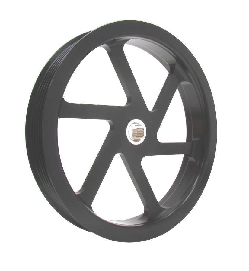 KRC POWER STEERING6.0in 6-Rib Pulley Alum P/S Pump