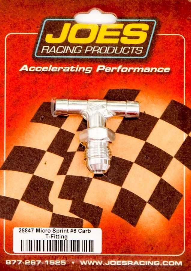 JOES RACING PRODUCTSCarb Fitting -6an Fuel Line Mini Sprint