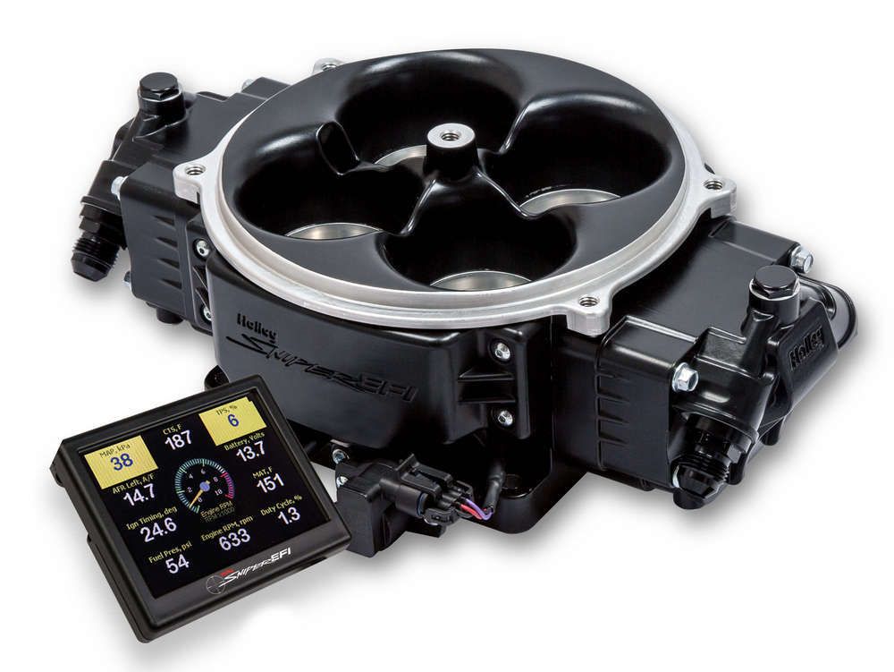 HOLLEYSniper 4500 EFI Stealth System Black Finish