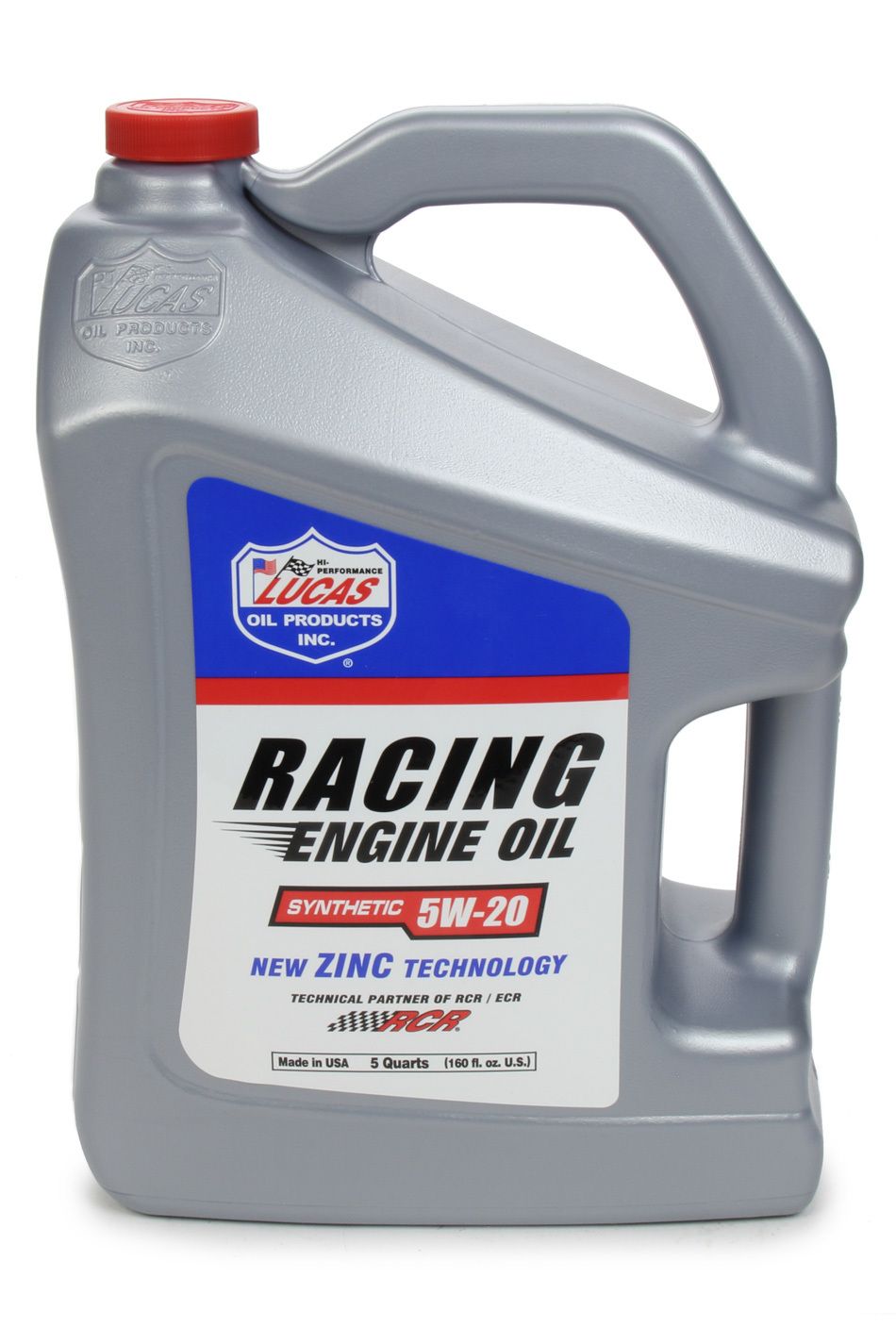 LUCAS OIL5w20 Synthetic Racing Oil 5 Quart Bottle