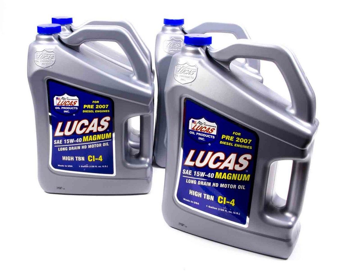 LUCAS OIL15w40 Magnum Oil 4x1Gal