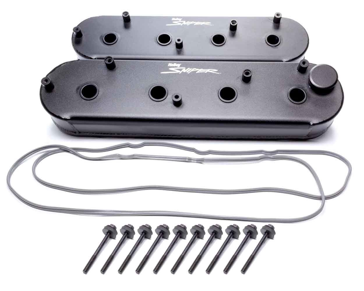 HOLLEYSniper Fabricated Valve Covers SGM LS Tall