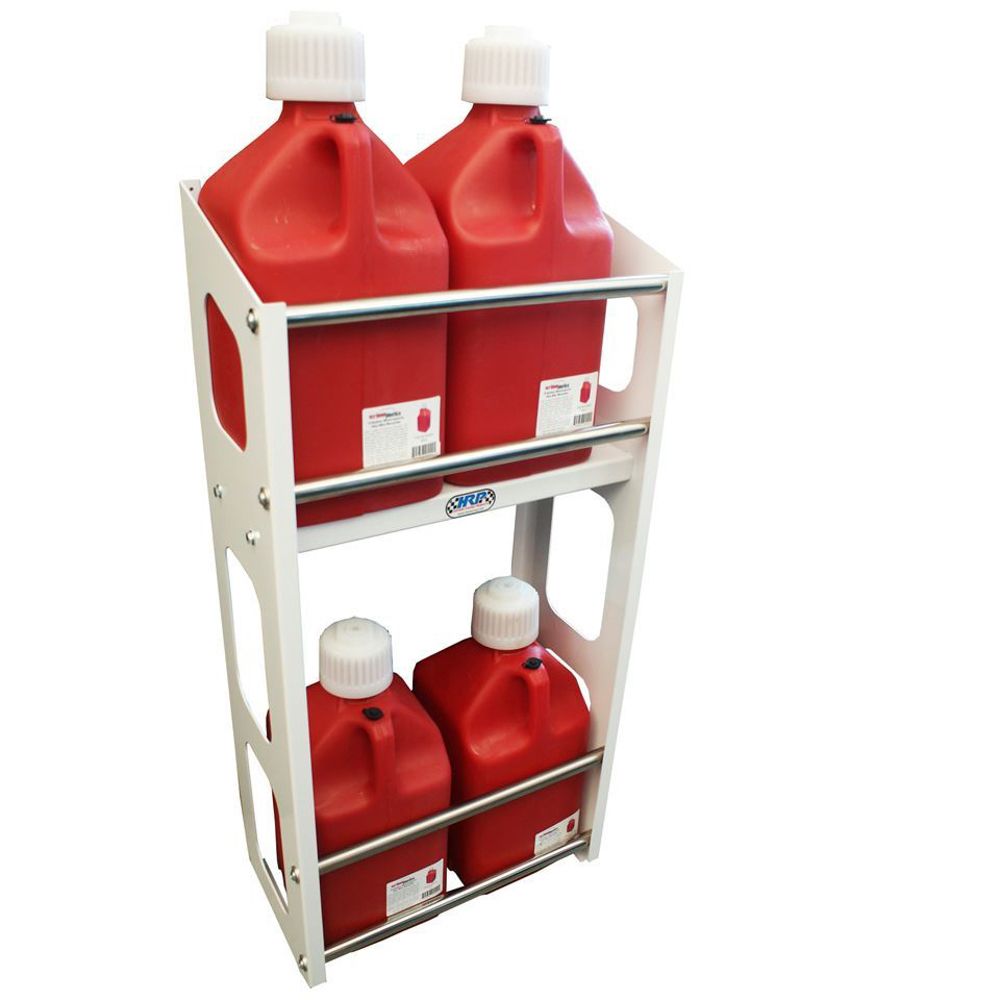 HEPFNER RACING PRODUCTSJug Rack 6 Position White
