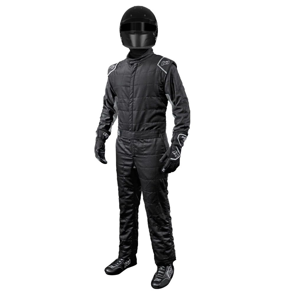 K1 RACEGEARSuit Outlaw 4X-Large Black / Gray SFI 3.2A/5