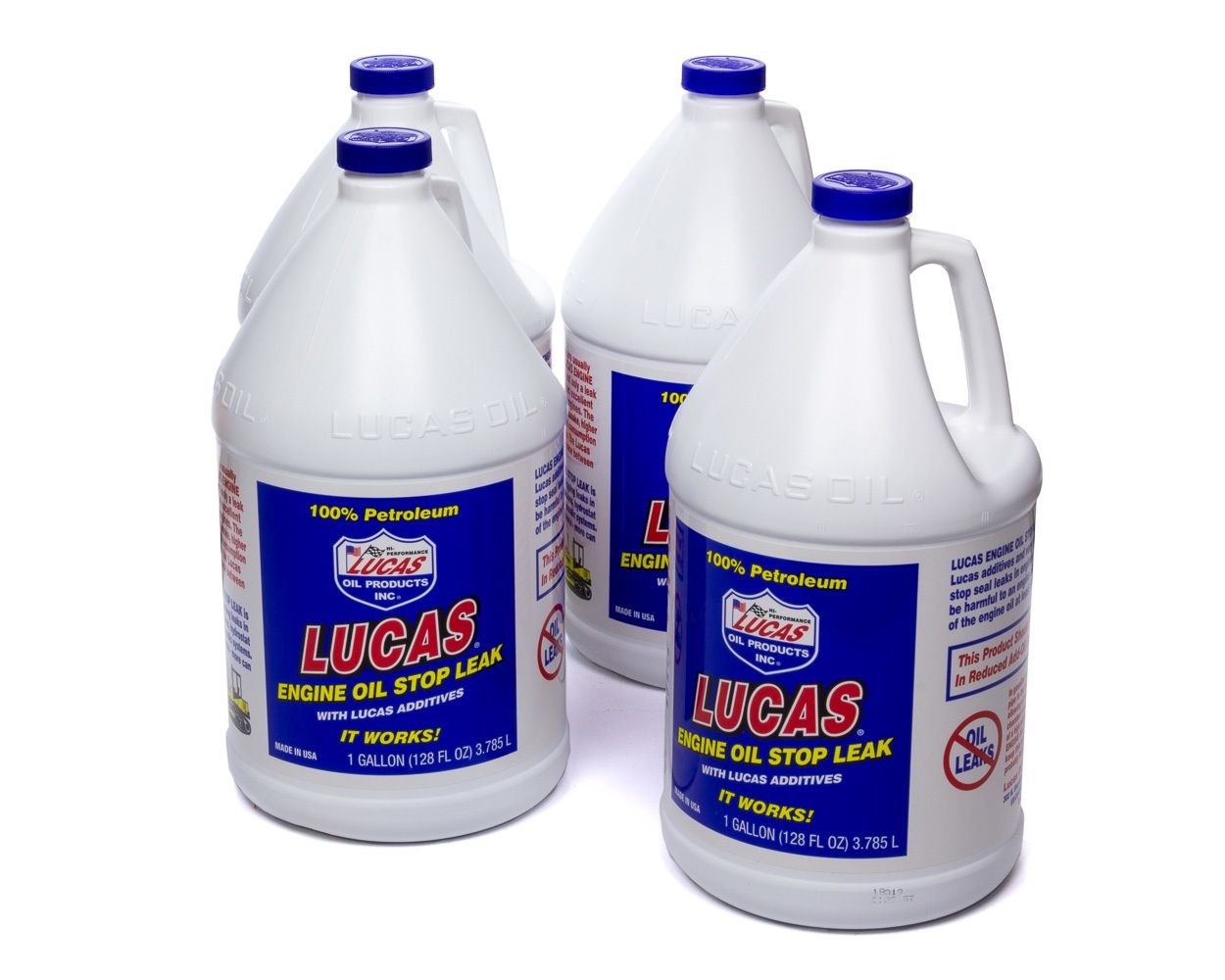 LUCAS OILEngine Oil Stop Leak Case 4x1Gallon