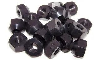 KLUHSMAN RACING PRODUCTSLug Nut 20pk 1/2-20 Alum Sng Angle Black