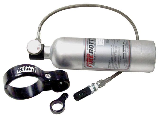 KING RACING PRODUCTSFire Bottle And Clamp Kit Heat Activated