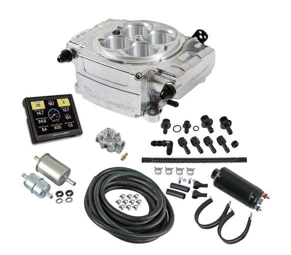 HOLLEYSniper 2 EFI Master Kit Polished wo/PDM