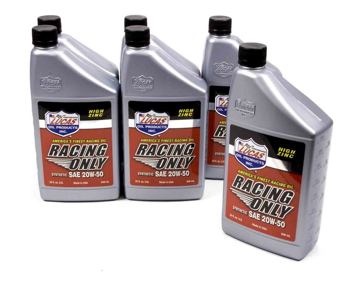 LUCAS OILSynthetic Racing Oil 20w50 6x1 Qt