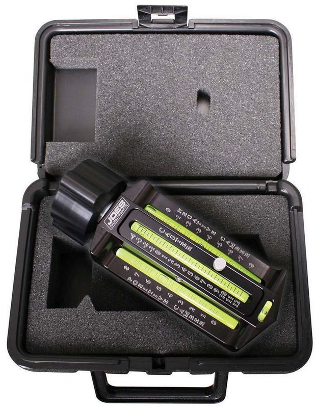JOES RACING PRODUCTSCaster Camber Gauge With Magnetic Adapter & Case