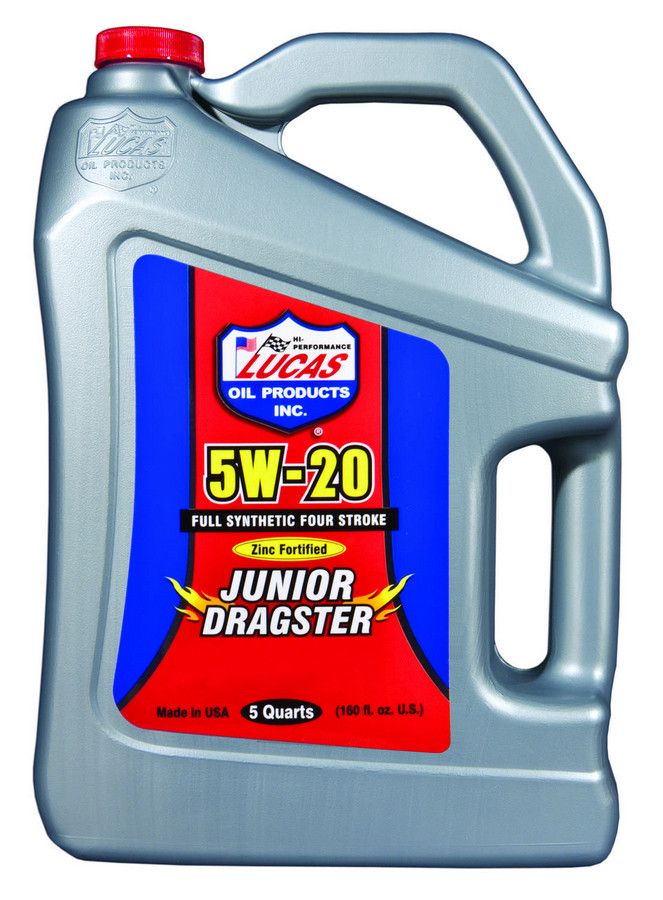 LUCAS OILJr. Dragster-Karting Oil 5 Qt Jug