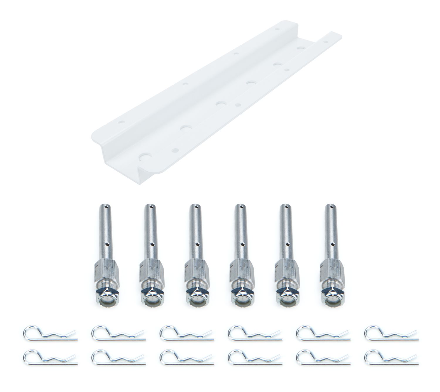 HEPFNER RACING PRODUCTSShock Rack Wall Mounts Double 15in White