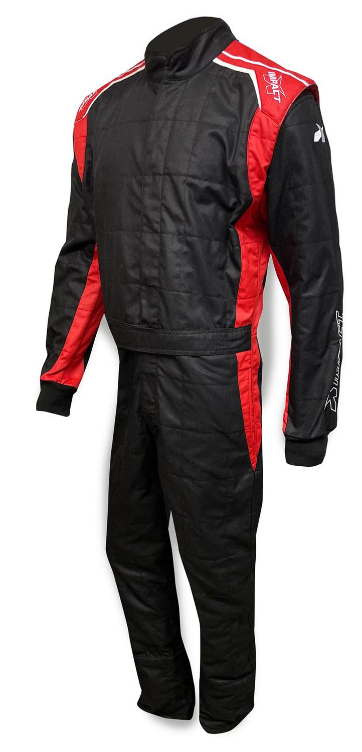 IMPACT RACINGSuit Racer 2.0 1pc Large Black/Red