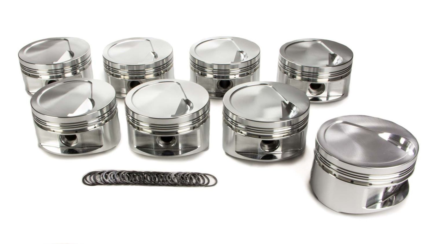 JE PISTONSBBC Dished Piston Set 4.500 Bore -11.5cc