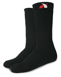 IMPACT RACINGSOCKS NOMEX SFI3.3 LARGE BLACK
