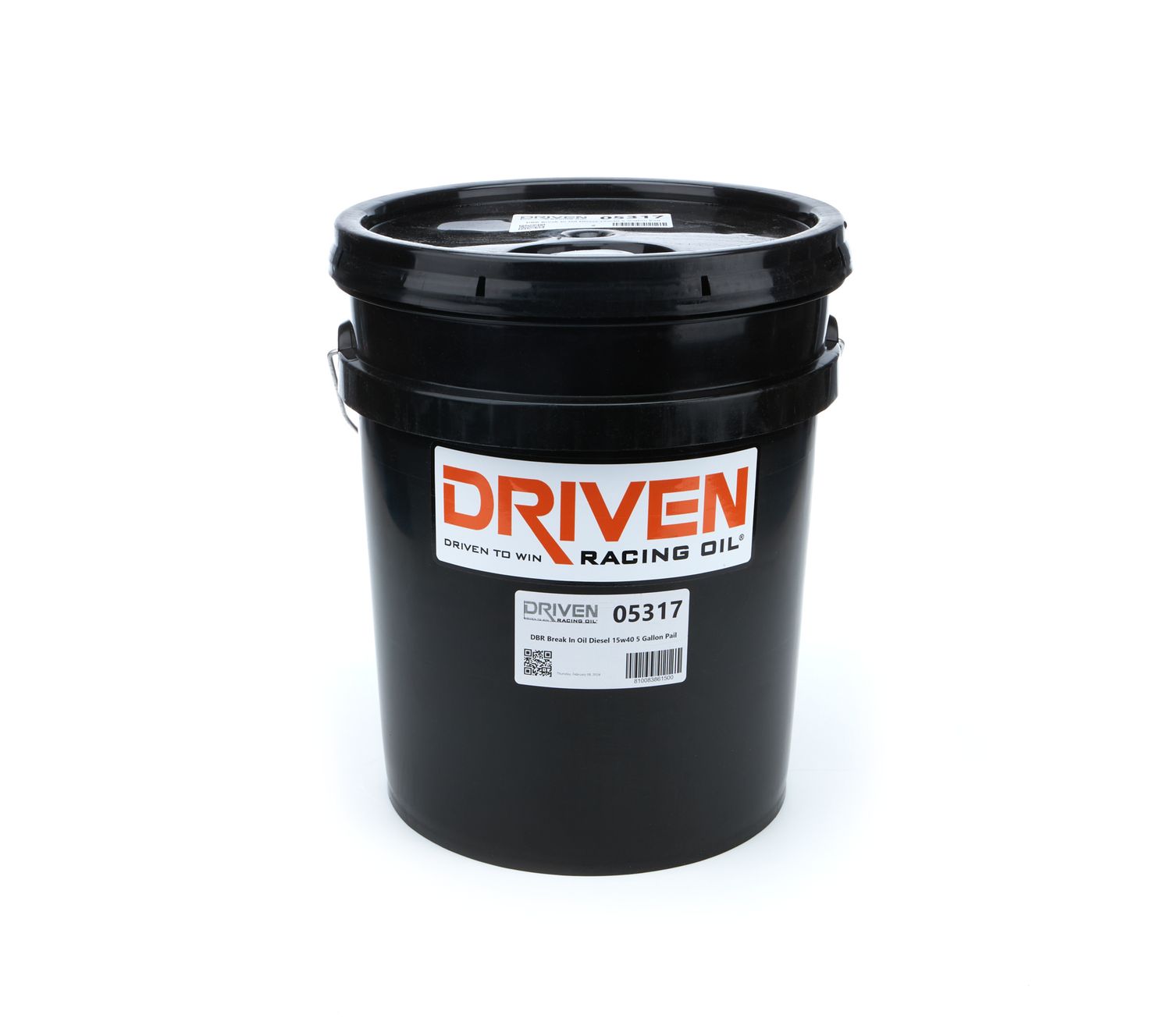 DRIVEN RACING OILDBR Break In Oil Diesel 15w40 5 Gallon Pail