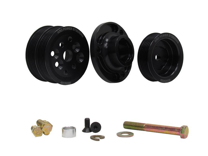 KRC POWER STEERINGSerpentine Pulley Kit w/SBC Head Mount