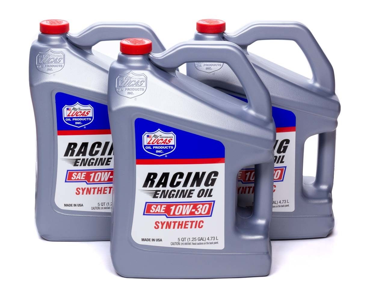 LUCAS OILSynthetic Racing Oil 10w 30 Case 3 x 5qt Bottle