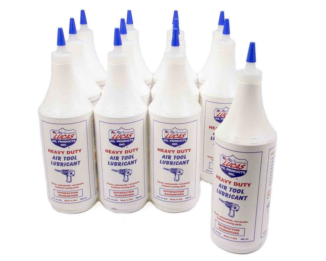 LUCAS OILAir Tool Lubricant 12x1 Quart