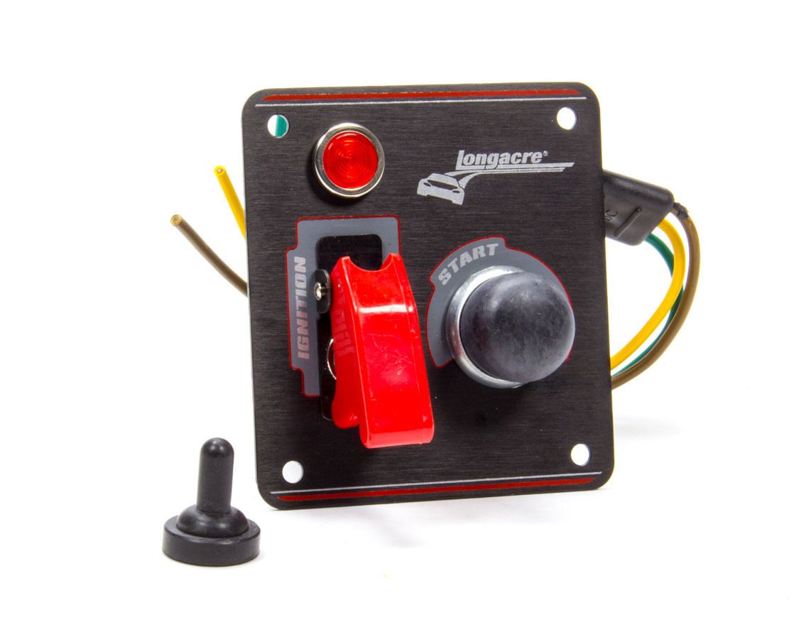 LONGACREIgnition Panel Black w/Pilot Light