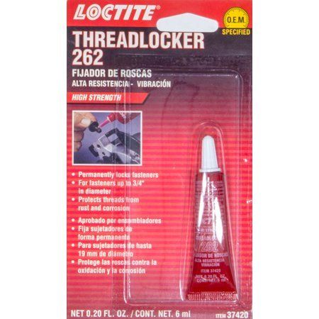 LOCTITEThreadlocker 262 Red 6ml/.20oz