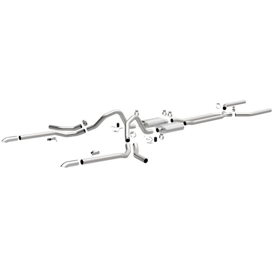 MAGNAFLOW PERF EXHAUST65-69 Crossmember Back Exhaust System 2.5in