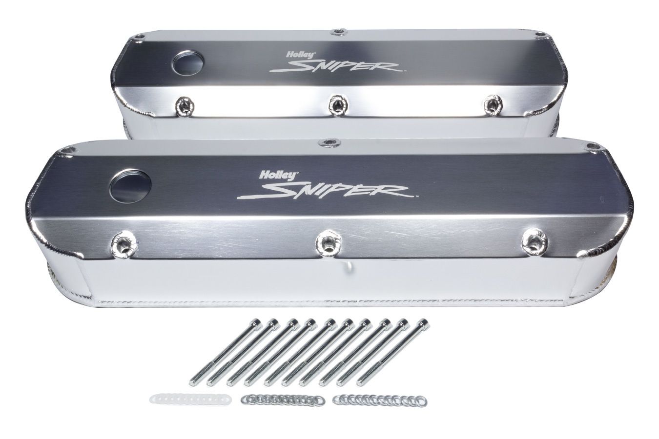 HOLLEYSniper Fabricated Valve Covers SBF Tall