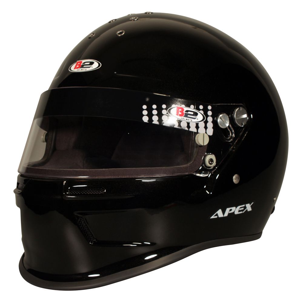 B2 HELMETS - OLDHelmet Apex Black 57-58 Small SA20