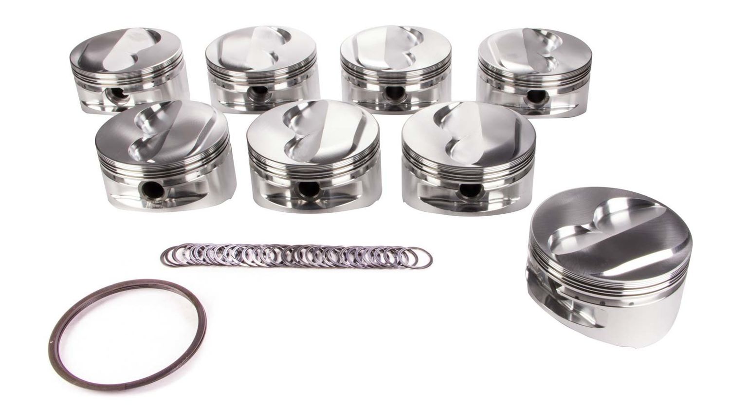 JE PISTONSSBC Domed Piston Set 4.125 Bore +5.6cc