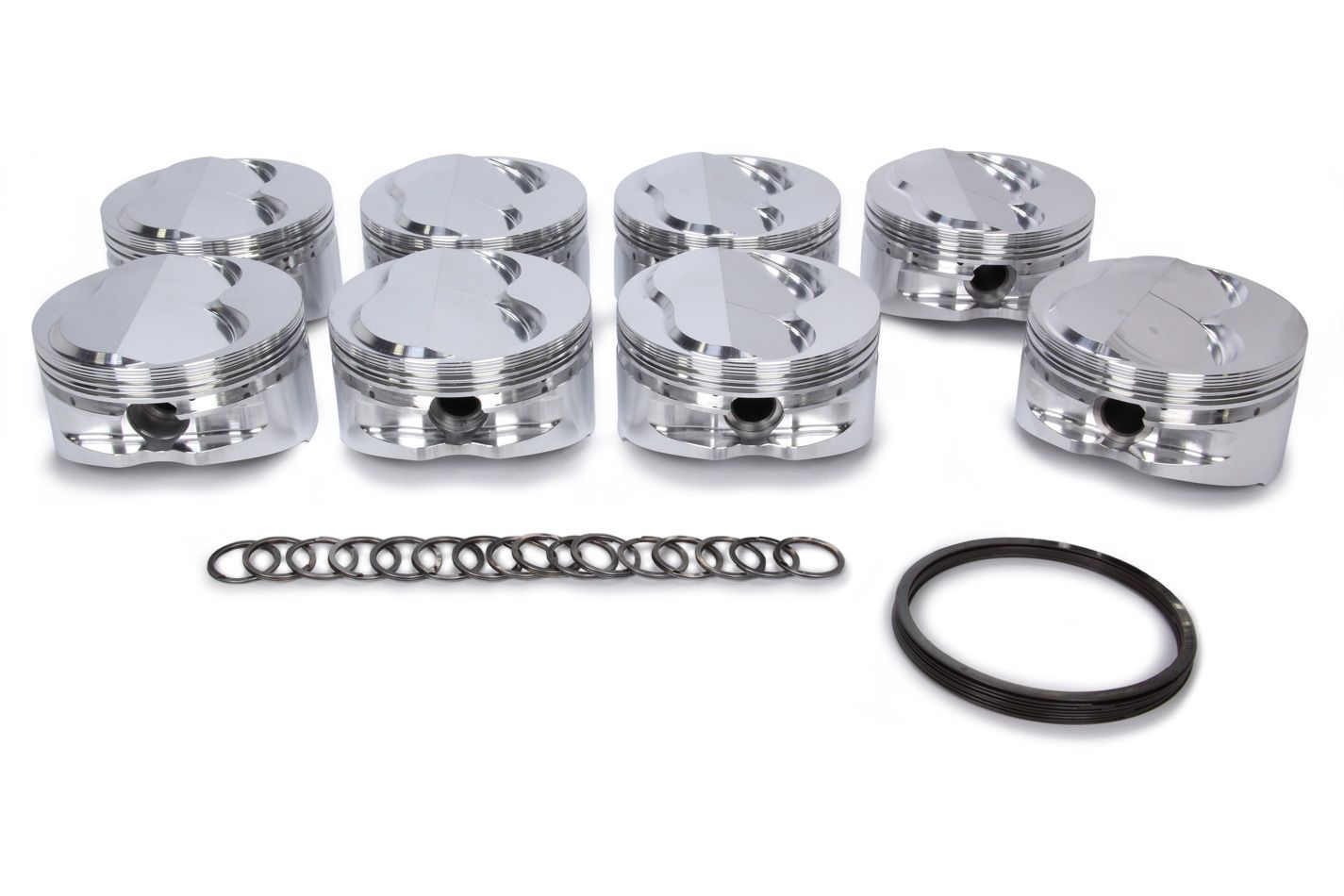 JE PISTONSSBC 400 Domed Piston Set 18 Degree