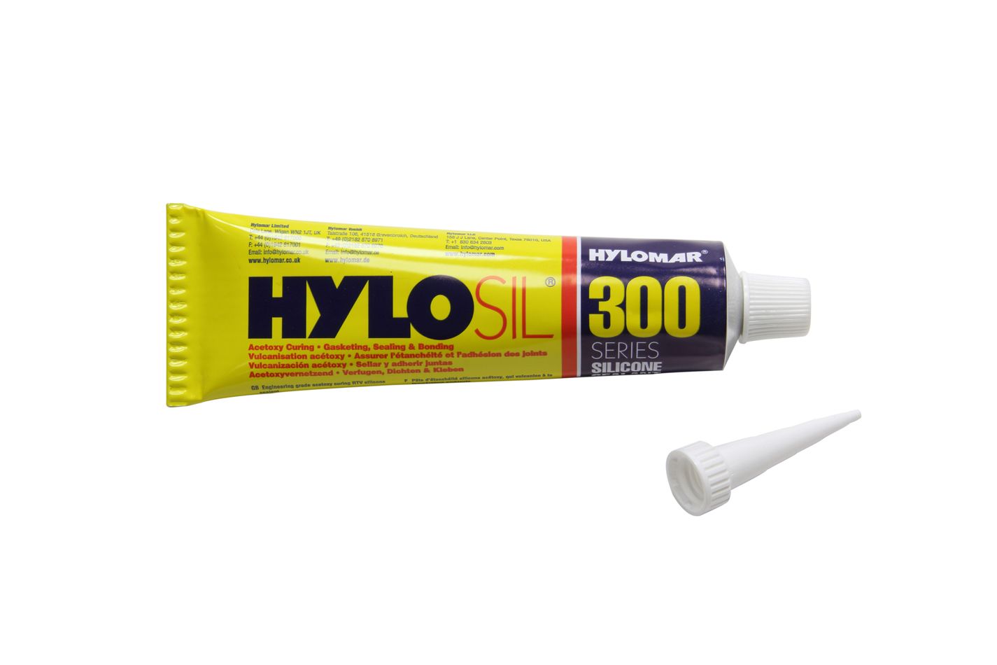 HYLOMAR LLCHylosil Hi-Temp Silicone RTV Sealant 3.0oz Tube