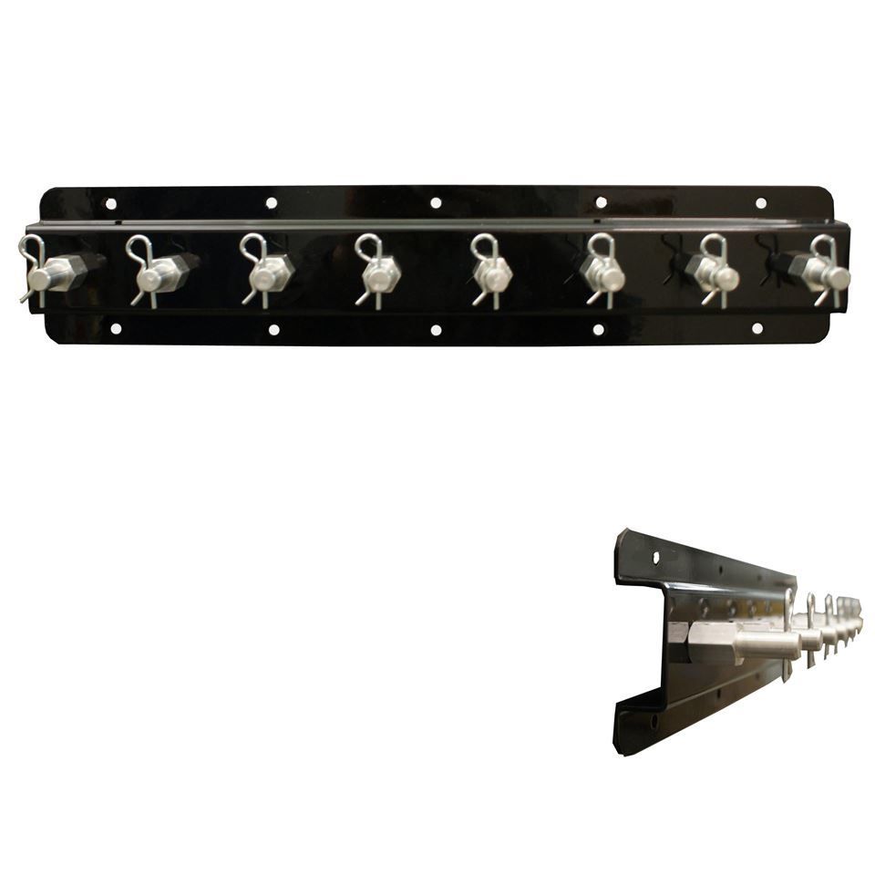 HEPFNER RACING PRODUCTSShock Mount Single Stack 20in Long Black