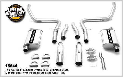 MAGNAFLOW PERF EXHAUST99-04 Mustang Cobra 4.6L Cat Back Kit