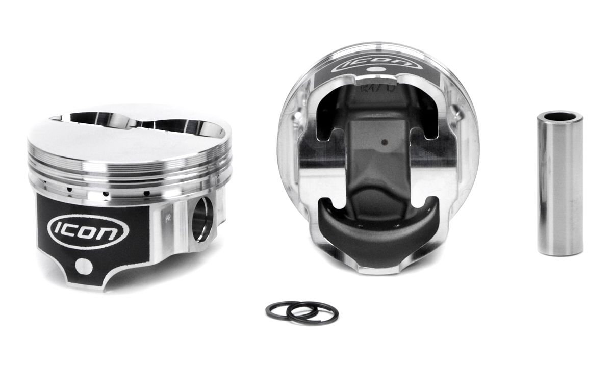 ICON PISTONSSBF FT Forged Piston Set 4.030 Bore -4.8cc