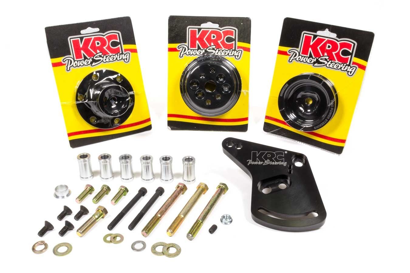 KRC POWER STEERINGPulley Kit Serpentine Ford 347SR/JR 12% Red.