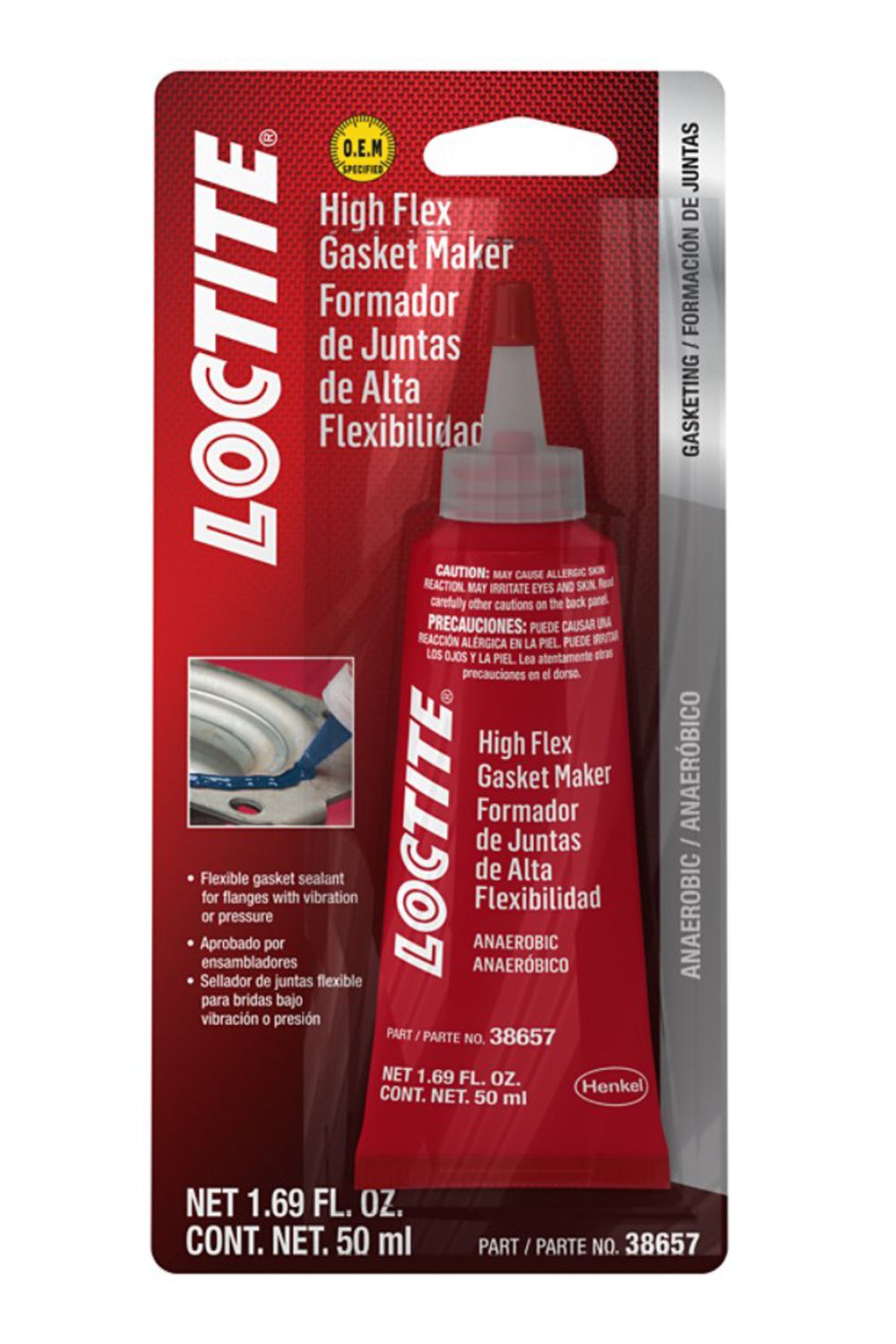 LOCTITEHigh Flex Gasket Maker 50ml/1.69oz
